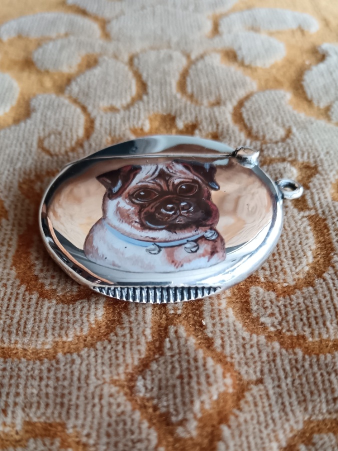 Edwardian Silver Pug Dog Vesta Case 1906 (5).jpg